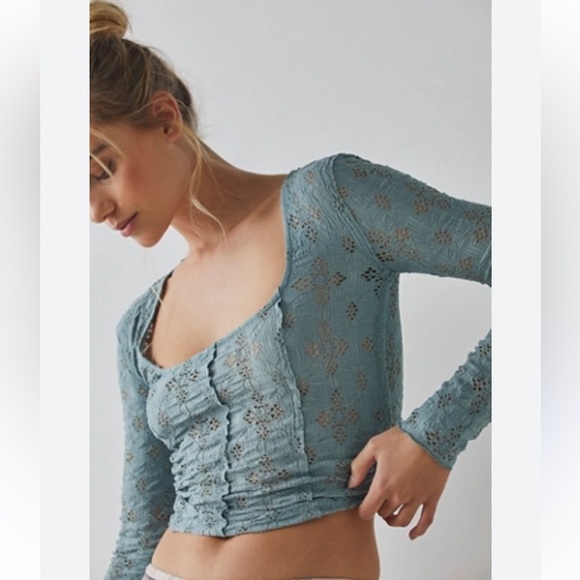 Free People Tops - NWOT Intimately Free People Waiting For You Long Sleeve Top